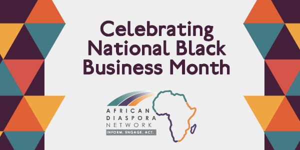 Black Business month Banner