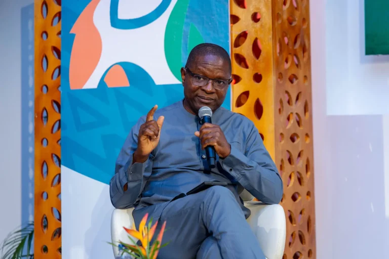 Prof. Urama speaking at the 2026 African Economic Conference (AEC)