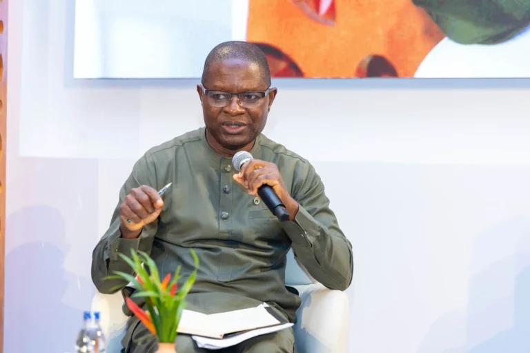 Prof. Urama speaking at the 2026 African Economic Conference (AEC)